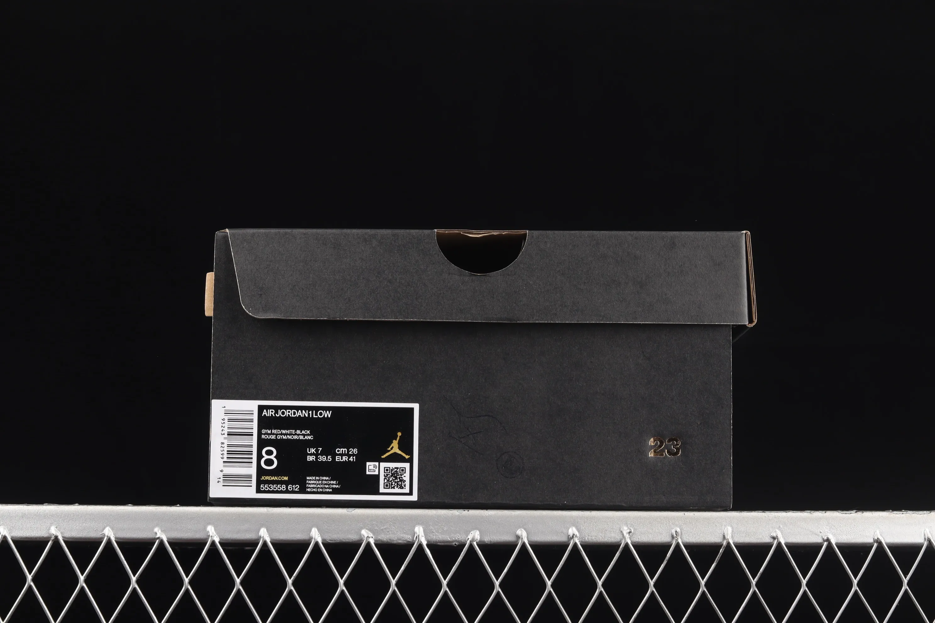 All categories Air Jordan Jordan series basketball shoes Air Jordan 1 Low G version pure original Air Jordan 1 Low AJ1 Joe 1 black red toe low-top cultural basketball shoes 553558-612